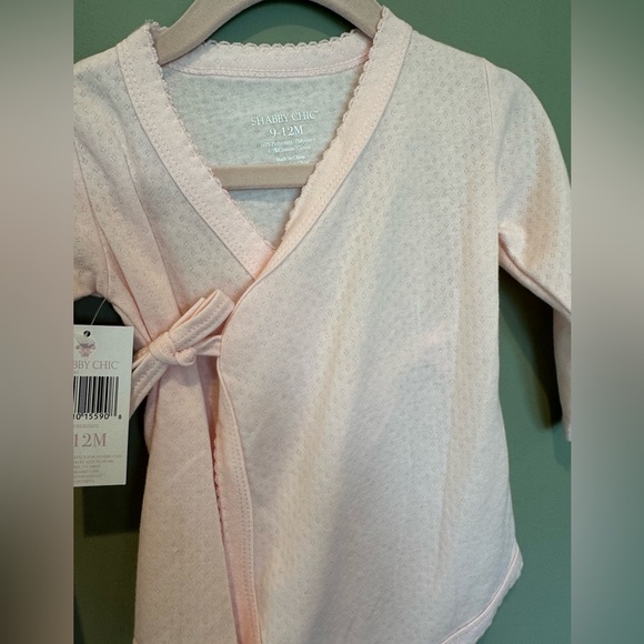 SHABBY CHIC baby girls 2 piece pink set - Picture 5 of 8